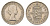Великобритания 1 шиллинг 1953 год-тип, Елизавета II (1952-2022), Английский герб KM 890, Spink 4139 медно-никель 4699-451