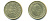ДАНИЯ 20 КРОН 1990 LG; JP; A, МАРГРЕТЕ II (1972-) KM 871 алюминиевая бронза 179-235