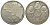 Бельгия 500 франков 1980 150 лет независимости, Belgie, Бодуэн I (1951-1993) KM 162 медно-никель покрытый серебром UNC 443-834