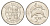 Исландия 5 крон 1999 дельфины KM 28a сталь плакированная никелем 4691-423