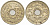 Франция 5 сантимов 1939 (.1939.), тип Линдауэр KM 875а, Le Franc 123.5 никель-бронза 105-415