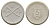 Восточная Саксония 5 марок 1921 пробный Scheuch 391a фарфор 1094-10-41