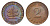 ФРГ 2 пфеннига 1959 F KM 106, J. 381 бронза 4528-467