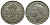 Великобритания 2 шиллинга (флорин) 1947 Георг VI (1936-1952) KM 865, Spink 4102 медно-никель 4381-1044