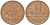 Франция 10 франков 1979 тип Матье KM 940, Le Franc 365.13-14 никель латунь 3855-726