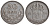 Швеция 50 эре 1936 G, Густав V (1907-1950), 6 вытянутая KM 788 серебро 4179-946