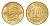Эстония 10 сентов 1998 KM 22 латунь UNC 4647-117