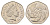 Гибралтар 50 пенсов 1999 KM 778 медно-никель aUNC 4666-335