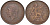 Великобритания 1 пенни 1936 Георг V (1910-1936) KM 838, Spink 4055 бронза 4593-224