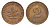 ФРГ 2 пфеннига 1961 D KM 106, J. 381 бронза 100-1149