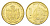 Сербия 1 динар 2005 KM 39 никель латунь UNC 4689-1014