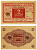 Германия 2 марки 1920 1 марта 1920, красная, серия 110 Pick 59, Розенберг 65b бумага aUNC 2195-35-2-2