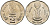 Индия 2 рупии 2000 50 лет Верховному Суду Индии KM 291 медно-никель UNC 94-947