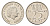 Нидерланды 25 центов 1960 Юлиана (1948-1980) KM 183 никель 4658-821