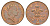 Великобритания 2 пенса 1988 Елизавета II (1952-2022) KM 936, Spink 4376 (C3) бронза 4633-823