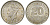 Британская Малайя 20 центов 1939 Георг VI (1937-1952) KM 5 серебро 53-415