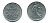 ФРАНЦИЯ 1 ФРАНК 1975 СЕЯТЕЛЬ KM 925.1 никель 86-1814