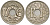 Франция 10 сантимов 1919 KM 866a, LE FRANC 138.3 медно-никель 4143-611
