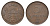 Латвия 5 сантимов 1922 KM 3 бронза 4689-959