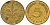 ФРГ 5 пфеннигов 1993 D J.382, KM 107 сталь плакированная латунью    4598-1118