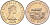 Джерси 10 пенсов 1989 Ла-Хуг-Би, Елизавета II (1952-) KM 57.1 медно-никель UNC 4583-312