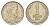 Чили 1 песо 1975 год-тип KM 207 медно-никель 4141-114