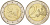 Монако 2 евро 2013 20 лет вступления в ООН KM 200 биметалл UNC M21-3