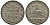 Брауншвейг-Вольфенбюттель 1/6 талера 1768 IDB, вес 5,13 гр. KM 971 серебро 413-2221