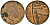 Великобритания 1 пенни 2008 Елизавета II (1952-2022) KM 1107, Spink B6 сталь плакированная медью 4176-645