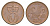 Норвегия 2 эре 1970 KM 410 бронза UNC 4633-737