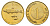 Словения 1 толар 2000 KM 4 латунь UNC 4402-344