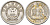 Китай 2 фыня 1963 KM 2 алюминий 4153-1116