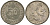 ФРГ 50 ПФЕННИГОВ 1950 J KM 109.1, J. 384 медно-никель 75-528