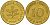 ФРГ 10 пфеннигов 1991 G J. 383, KM 108 сталь плакированная латунью    4603-635