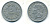 Франция 5 франков 1949 В, тип Лаврийе KM 888b.2, LE FRANC 339.19 алюминий 84-712