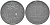 ГЕРМАНИЯ 10 ПФЕННИГОВ 1921 (1917-1922) KM 26, J. 299, Weege 8 цинк 210-316