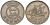 Кувейт 100 филсов 1979 AH 1399, парусник KM 14 медно-никель 4161-235