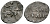 Великое Княжество Московское денга 1535 - 1547 Иван IV Васильевич, Московский монетный двор, 0,34 грамм ГиК №21 серебро 262-846