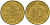 ФРГ 10 пфеннигов 1977 G J. 383, KM 108 сталь плакированная латунью    4603-434