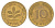Германия 10 пфеннигов 1995 J KM 108, J. 383 сталь плакированная латунью 4684-1225