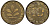 ФРГ 10 пфеннигов 1970 G KM 108, J.383 сталь плакированная латунью PROOF 1099-4-34