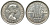 Австралия 3 пенса 1957 m, Елизавета II (1953-) KM 57 серебро 71-532