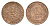 Нидерланды 1 цент 1884 Виллем III (1849-1890) KM 107 бронза 71-956