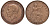 Великобритания 1 пенни 1935 Георг V (1910-1936) KM 838, Spink 4055 бронза 4123-1042