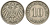 ГЕРМАНИЯ 10 ПФЕННИГОВ 1911 J KM 12, J. 13 медно-никель 31-1143