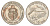 Тунис 1/2 динара 1996 KM 346 медно-никель 4641-1132