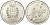 Куба 5 песо 1988 Чемпионат мира по футболу 1990, Италия KM 216 серебро UNC 38-621