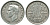 Австралия 3 пенса 1951 m, Георг VI (1937-1952), без букв KM 44 серебро 71-335