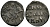 ВЕЛИКОЕ КНЯЖЕСТВО МОСКОВСКОЕ ДЕНГА 1535 - 1547 ИВАН IV ВАСИЛЬЕВИЧ, МОСКОВСКИЙ МОНЕТНЫЙ ДВОР, 0,35 ГР ГиК №26 серебро 262-1057