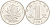 Китай 1 юань 2001 хризантема KM 1212 сталь плакированная никелем 216-1216